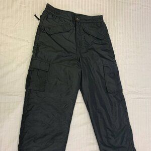 🍎🍎🍎 GLACIERS EDGE GIRLS SNOW SKI CARGO PANTS SIZE M 10/12 🍎🍎🍎